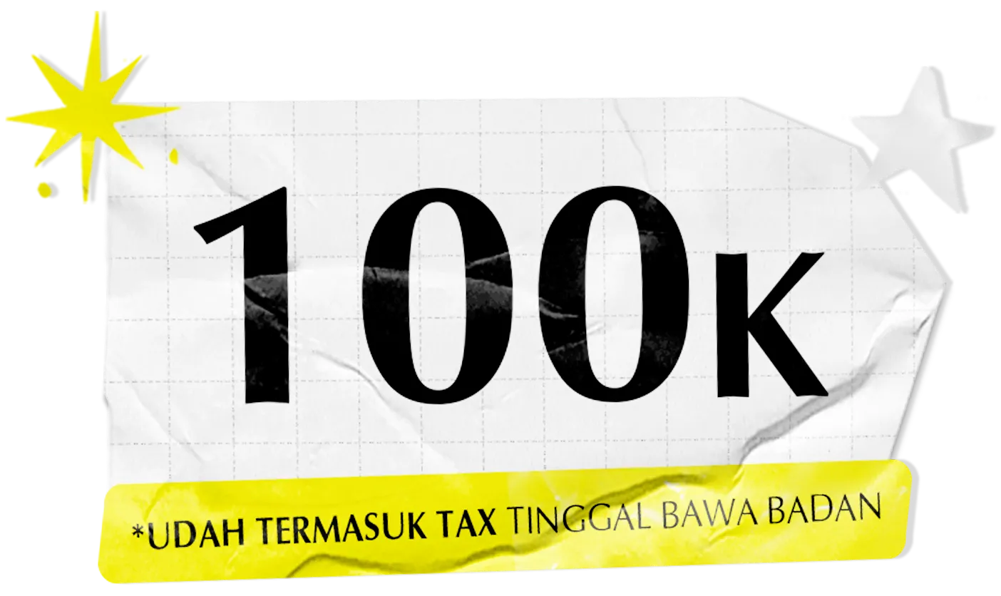 stiker 100k
